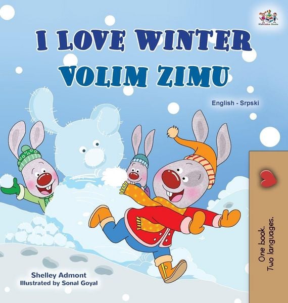 Produktbild: I Love Winter (English Serbian Bilingual Book for Kids - Latin Alphabet)