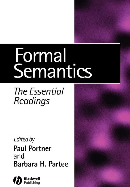 Produktbild: Formal Semantics