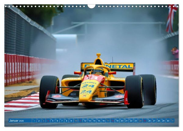 Produktbild: Formel 1 Boxenstopp (Wandkalender 2026 DIN A3 quer), CALVENDO Monatskalender