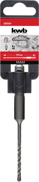 Produktbild: kwb 261512 40CR-Stahl Hammerbohrer 12 mm Gesamtl&auml;nge 210 mm SDS-Plus 1 St.