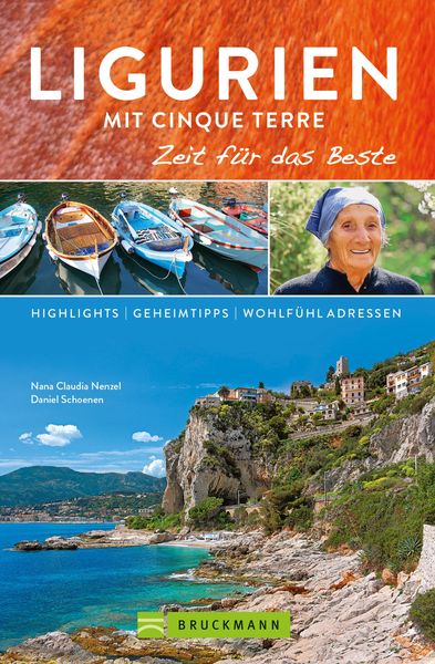 Produktbild: Bruckmann Reisef&uuml;hrer Ligurien mit Cinque Terre: Zeit f&uuml;r das Beste