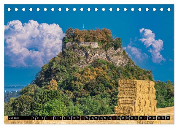 Produktbild: Herbst rund um den Bodensee (Tischkalender 2026 DIN A5 quer), CALVENDO Monatskalender