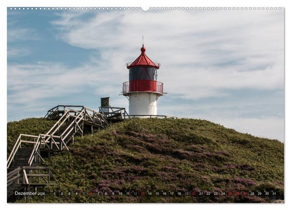 Produktbild: Amrum Insel am Wattenmeer (Wandkalender 2026 DIN A2 quer), CALVENDO Monatskalender