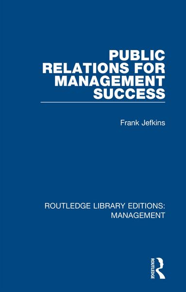 Produktbild: Public Relations for Management Success