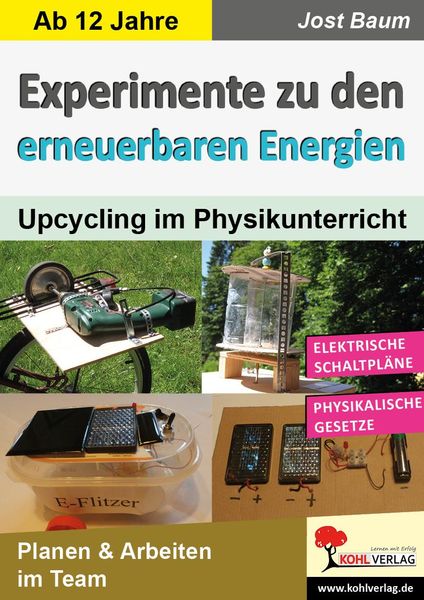 Produktbild: Experimente zu den erneuerbaren Energien