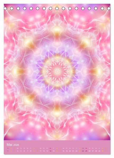Produktbild: Lichtvolle Mandalas (Tischkalender 2026 DIN A5 hoch), CALVENDO Monatskalender