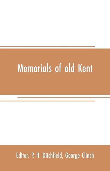 Produktbild: Memorials of old Kent