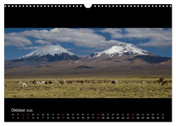 Produktbild: Peru & Bolivien - Land der Inka (Wandkalender 2026 DIN A3 quer), CALVENDO Monatskalender