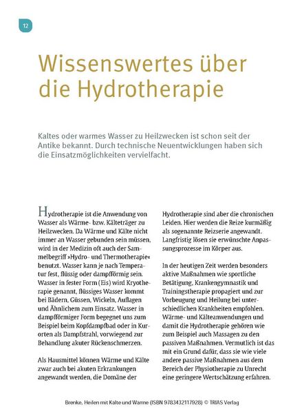 Produktbild: Heilen mit K&auml;lte und W&auml;rme