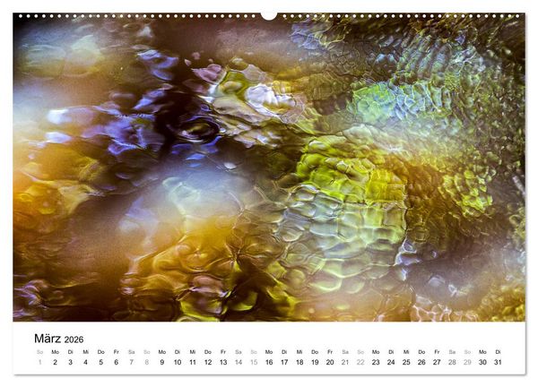 Produktbild: Wasser-Farben (Wandkalender 2026 DIN A2 quer), CALVENDO Monatskalender