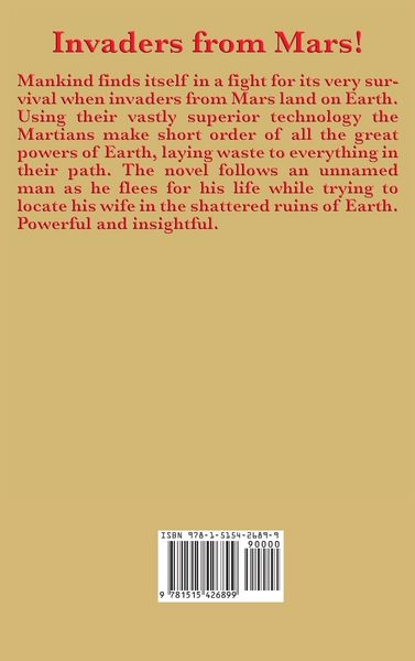 Produktbild: The War of the Worlds