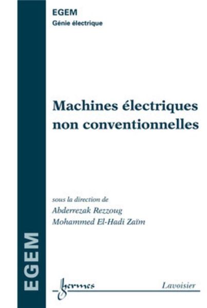 Produktbild: Machines &eacute;lectriques non conventionnelles