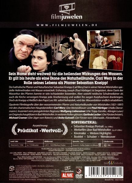 Produktbild: Sebastian Kneipp - Der Wasserdoktor (Filmjuwelen)