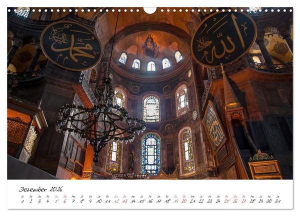 Produktbild: Istanbul - Stadt auf zwei Kontinenten (Wandkalender 2026 DIN A3 quer), CALVENDO Monatskalender