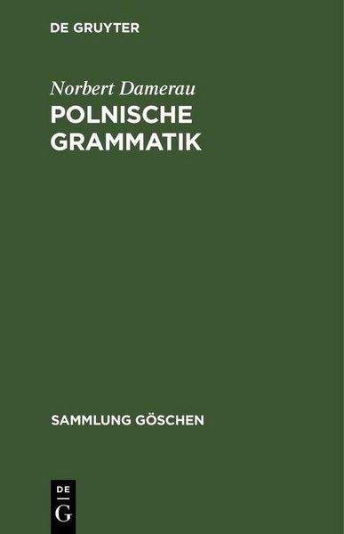 Produktbild: Polnische Grammatik