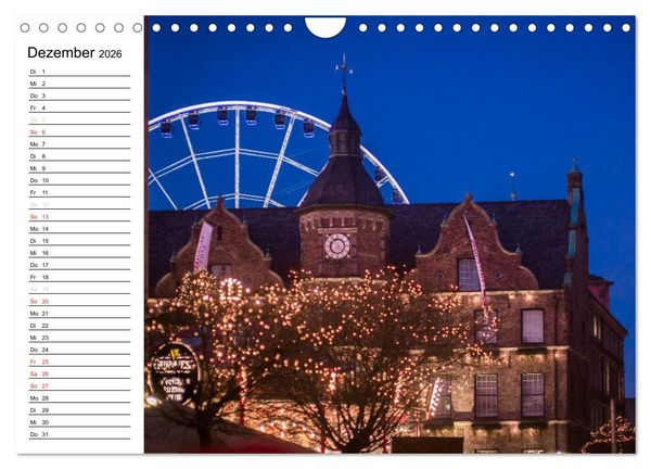 Produktbild: D&uuml;sseldorf - Impressionen (Wandkalender 2026 DIN A4 quer), CALVENDO Monatskalender