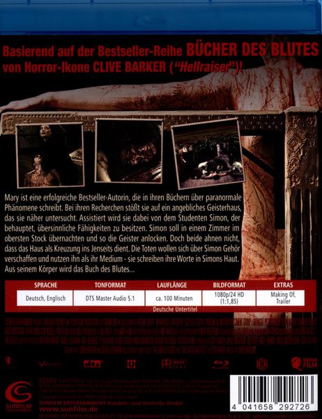 Produktbild: Clive Barker's Book of Blood