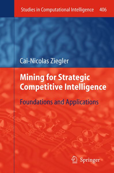 Produktbild: Mining for Strategic Competitive Intelligence