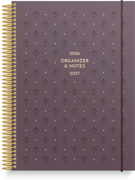 Produktbild: Organizer & Notes A5 26/27 Weinrot