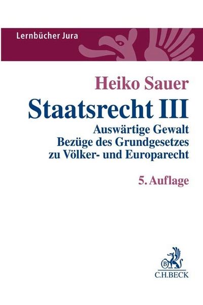 Produktbild: Staatsrecht III