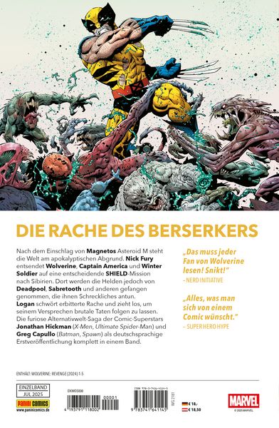 Produktbild: Wolverine: Zahltag
