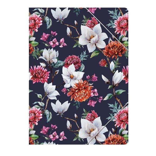 Produktbild: Sammelmappe A4, Chrysantheme