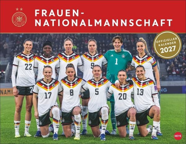 Produktbild: DFB Frauen Posterkalender 2027