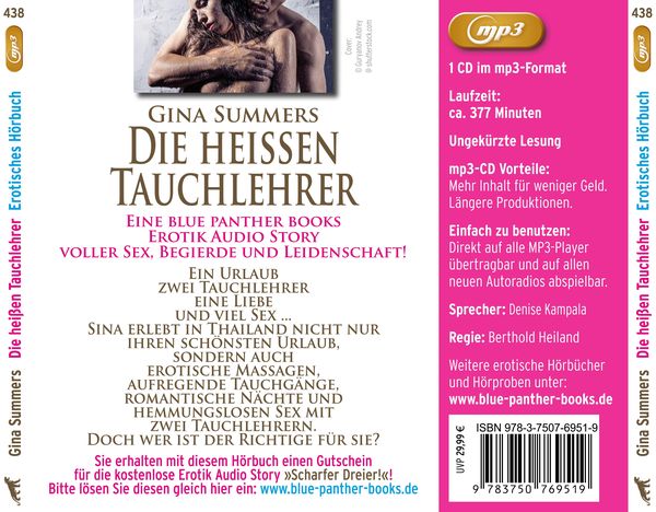 Produktbild: Die heißen Tauchlehrer | Erotik Audio Story | Erotisches Hörbuch MP3CD
