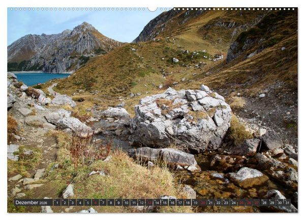 Produktbild: Vorarlberg in &Ouml;sterreich (Wandkalender 2026 DIN A2 quer), CALVENDO Monatskalender