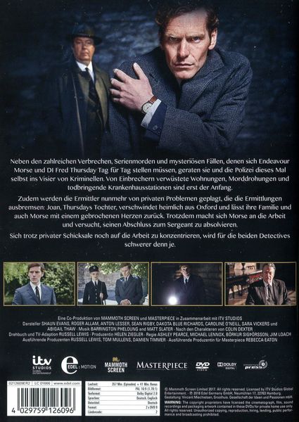Produktbild: Der junge Inspektor Morse - Staffel 4 [2 DVDs]