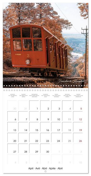 Produktbild: The colorful city of Heidelberg (Wall Calendar 2026 12 &times; 12 Inch) CALVENDO 12 Month Wall Calendar