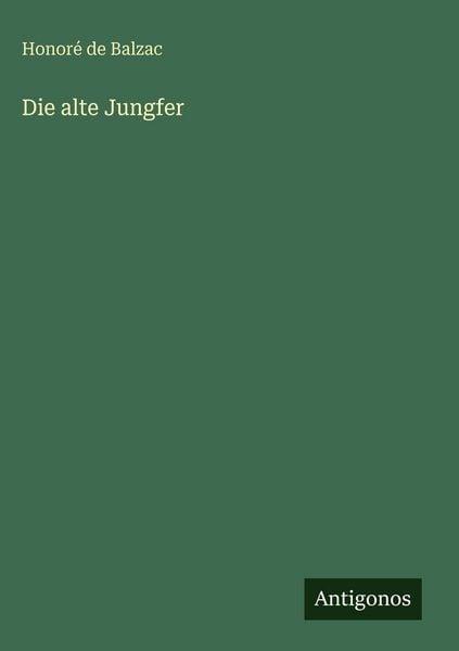 Produktbild: Die alte Jungfer