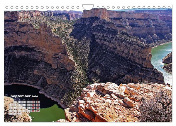 Produktbild: Wyoming Equality State (Wandkalender 2026 DIN A4 quer), CALVENDO Monatskalender