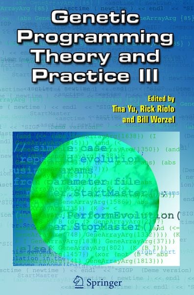 Produktbild: Genetic Programming Theory and Practice III