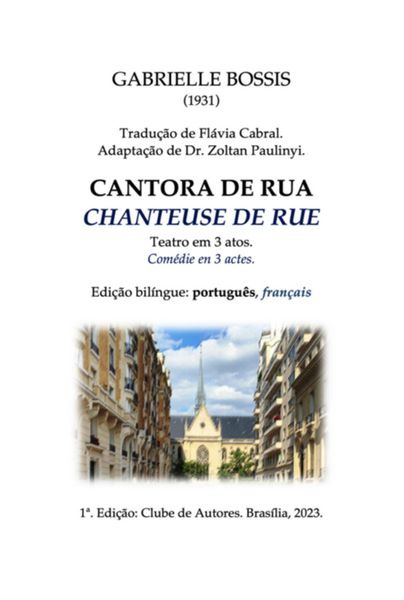 Produktbild: Cantora De Rua (chanteuse De Rue): Edi&ccedil;&atilde;o Bil&iacute;ngue (portugu&ecirc;s, Fran&ccedil;ais)