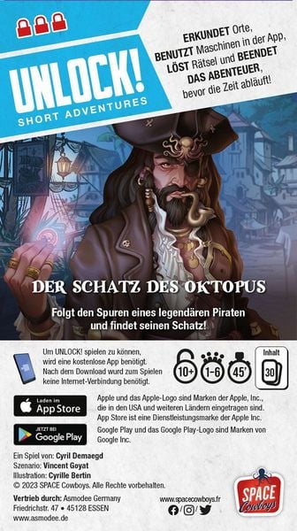 Produktbild: Tuckers Fun Factory - Unlock! Short Adventures: Der Schatz des Oktopus