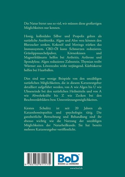 Produktbild: Nat&uuml;rliche Heilmittel f&uuml;r Katzen