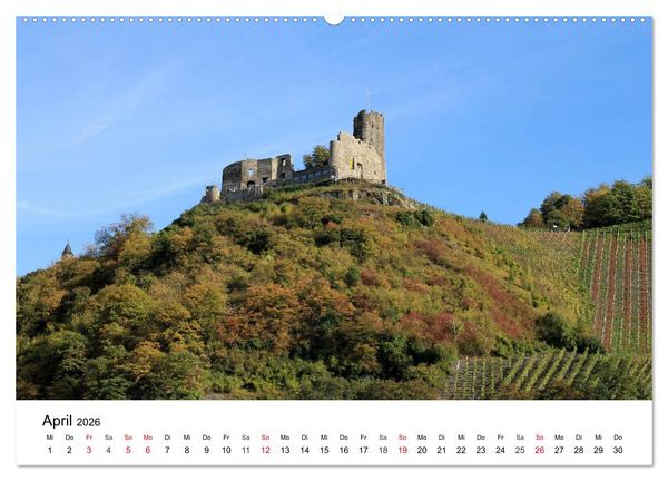 Produktbild: Bernkastel-Kues an der Mosel (hochwertiger Premium Wandkalender 2026 DIN A2 quer), Kunstdruck in Hochglanz