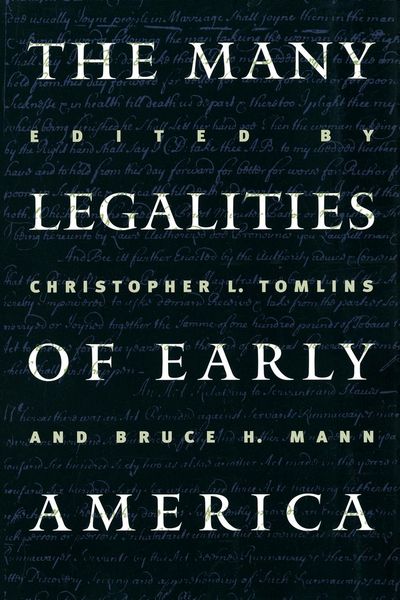 Produktbild: The Many Legalities of Early America