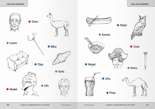 Produktbild: Ich kann lesen 1 und 2 - Ausgabe mit Artikelkennzeichnung (DaZ) f&uuml;r die 1. und 2. Klasse