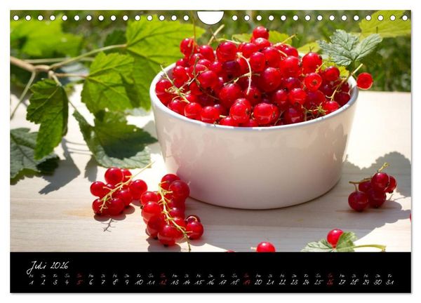 Produktbild: Food-Fotografie (Wandkalender 2026 DIN A4 quer), CALVENDO Monatskalender