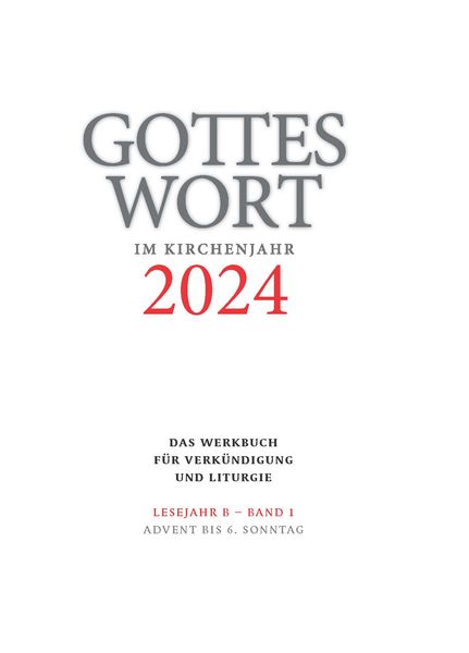 Gottes Wort im Kirchenjahr, Taschenbuch von Christoph Heinemann, Echter, 2710000552543