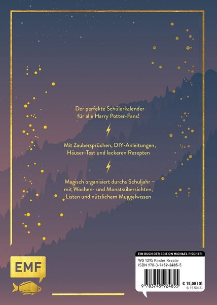 Produktbild: Mein Sch&uuml;lerkalender f&uuml;r Harry Potter-Fans 2025/2026