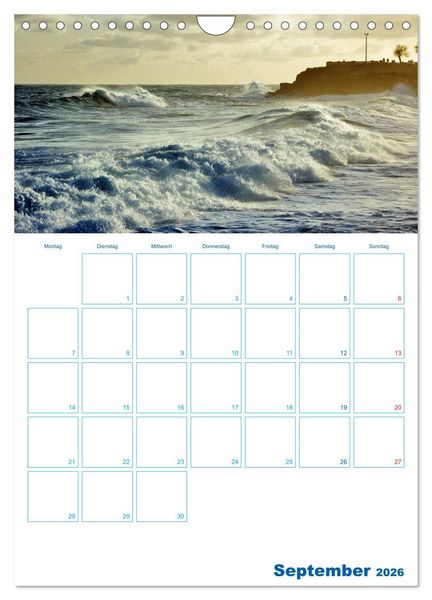 Produktbild: il Salento - maritim (Wandkalender 2026 DIN A4 hoch), CALVENDO Monatskalender