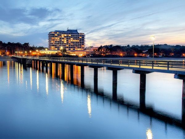 Produktbild: CALVENDO Puzzle Seebr&uuml;cke Timmendorf | 1000 Teile Lege-Gr&ouml;&szlig;e 64x48cm Foto-Puzzle f&uuml;r gl&uuml;ckliche Stunden