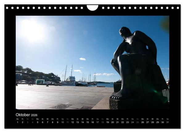 Produktbild: Oslo (Wandkalender 2026 DIN A4 quer), CALVENDO Monatskalender