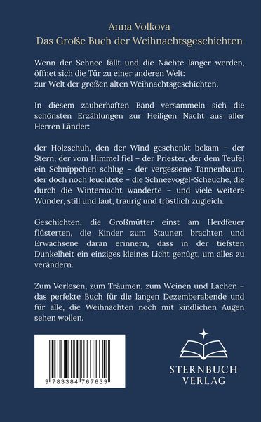 Produktbild: Das Gro&szlig;e Buch der Weihnachtsgeschichten