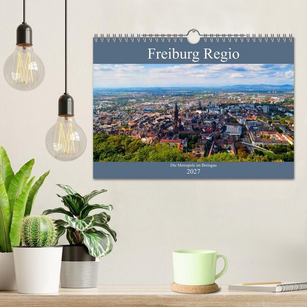 Produktbild: Freiburg Regio (Wandkalender 2027 DIN A4 quer), CALVENDO Monatskalender