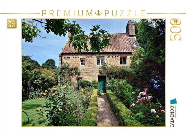CALVENDO Puzzle Jersey, Garten-Idylle | 500 Teile Lege-Größe 48 × 36 cm Foto-Puzzle für Erwachsene