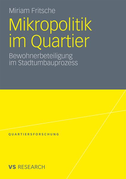 Produktbild: Mikropolitik im Quartier